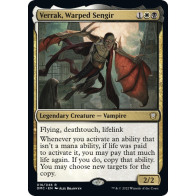 Verrak, Warped Sengir