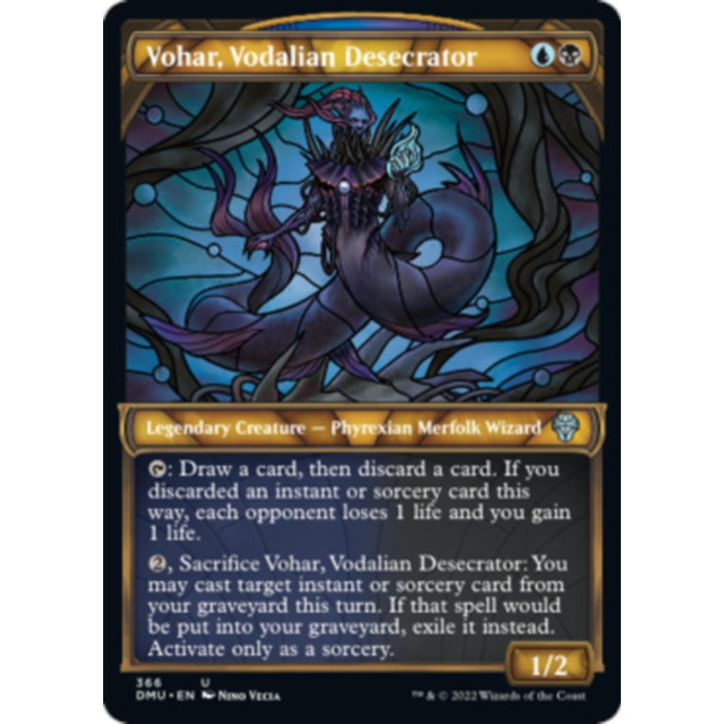 Vohar, Vodalian Desecrator (Stained-Glass Textured Foil)