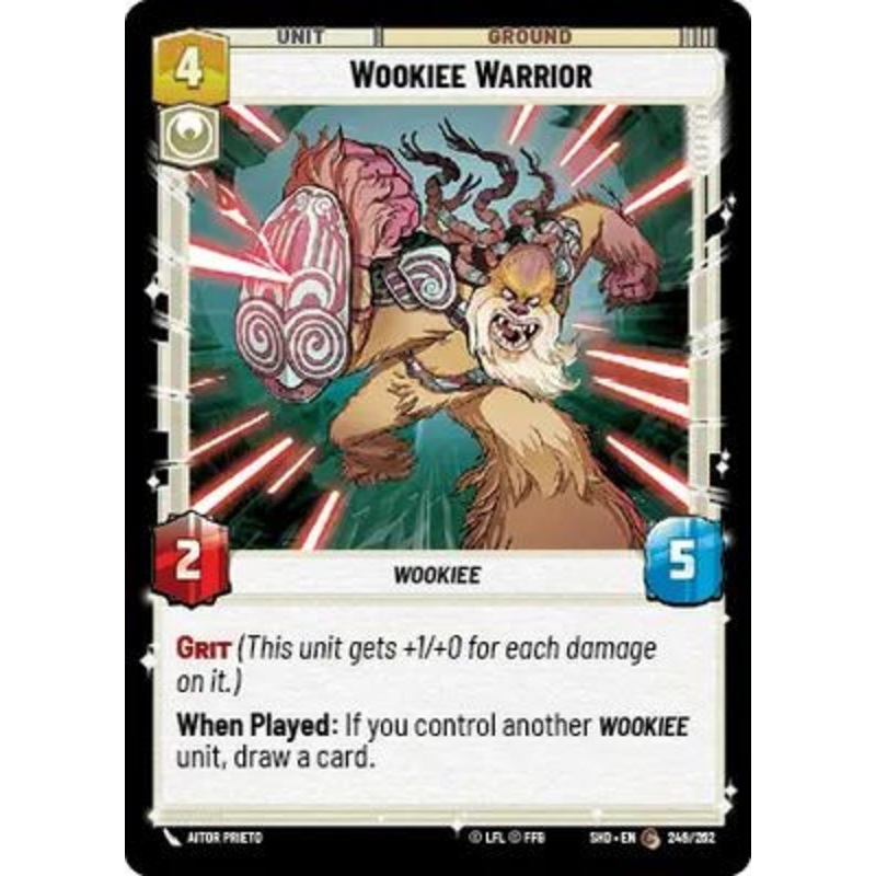 Wookiee Warrior (Foil)