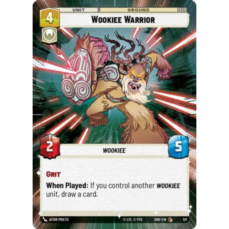Wookiee Warrior (Hyperspace Frame)