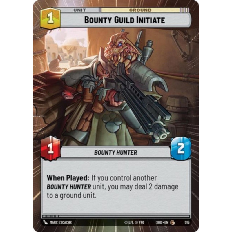 Bounty Guild Initiate (Hyperspace Frame)