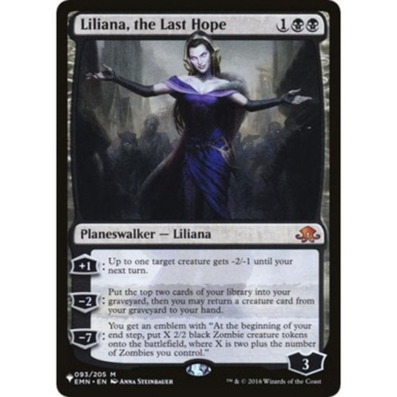 Liliana, the Last Hope (The List Reprint) | Eldritch Moon