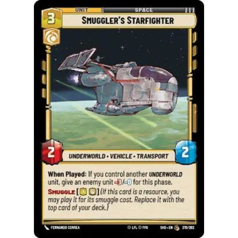 Smuggler's Starfighter (Foil)