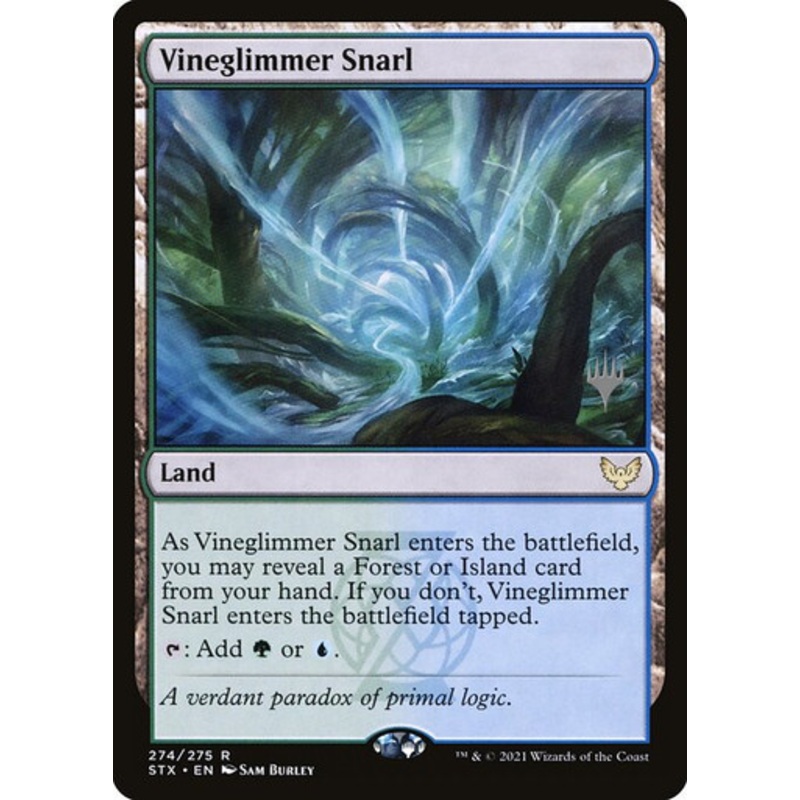 Vineglimmer Snarl (Promo Pack non-foil) | Strixhaven: School of Mages
