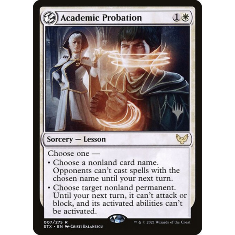 Academic Probation (Promo Pack non-foil) | Strixhaven: School of Mages