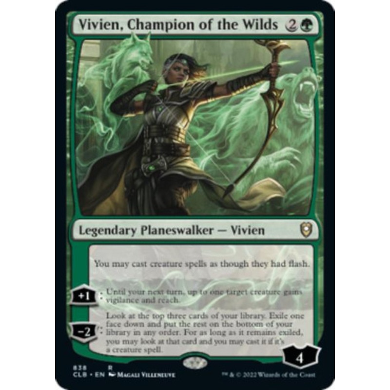 Vivien, Champion of the Wilds | Commander Legends: Battle for Baldur's Gate