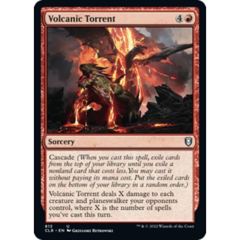 Volcanic Torrent | Commander Legends: Battle for Baldur's Gate