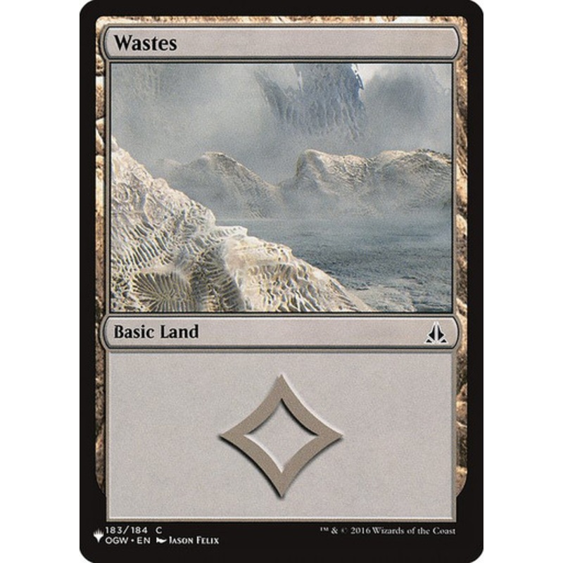 Wastes (#183) (Regular Art) (The List Reprint) | Oath of the Gatewatch