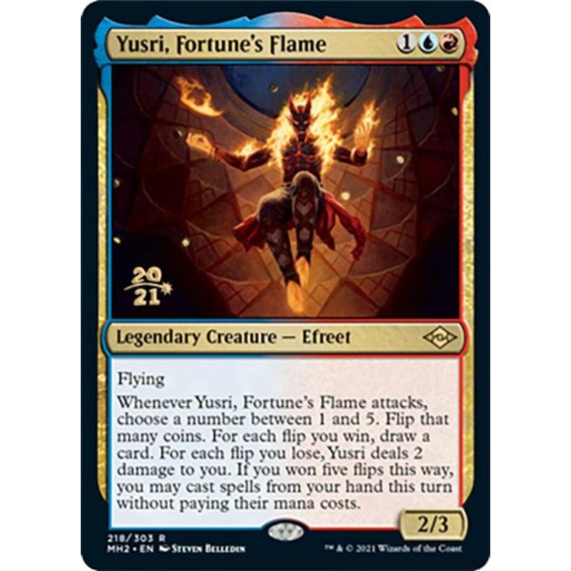 Yusri, Fortune's Flame (Modern Horizons 2 Prerelease foil) | Modern Horizons 2