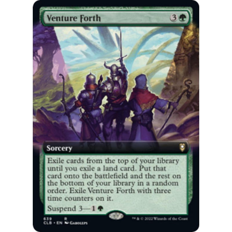 Venture Forth (Extended Art)