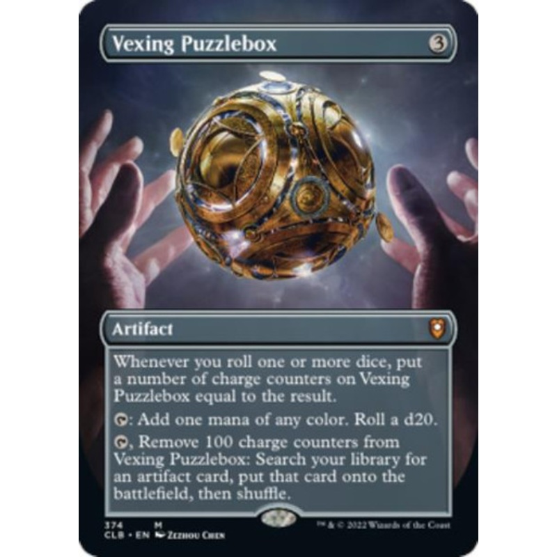 Vexing Puzzlebox (Borderless Art) (foil)