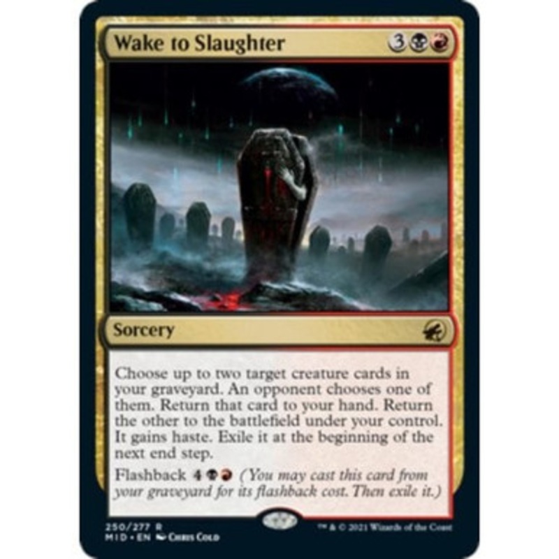 Wake to Slaughter (foil) | Innistrad: Midnight Hunt