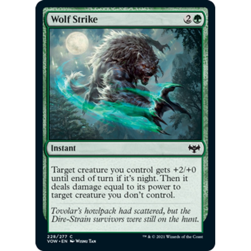 Wolf Strike | Innistrad: Crimson Vow