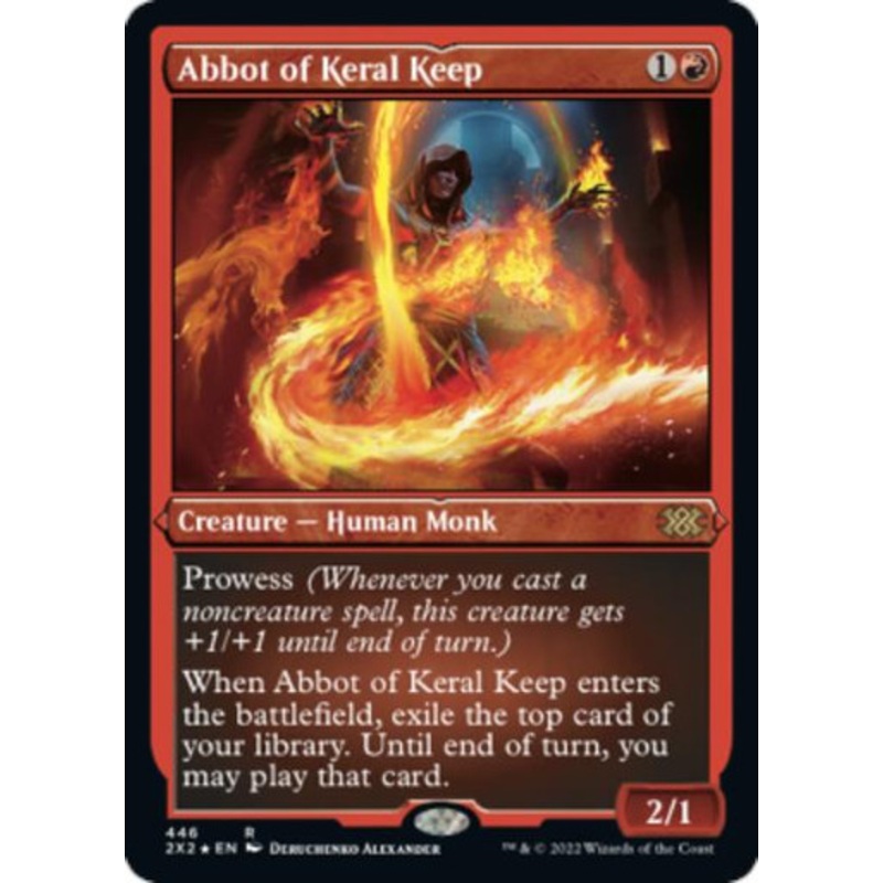 Abbot of Keral Keep (Etched Foil) | Double Masters 2022