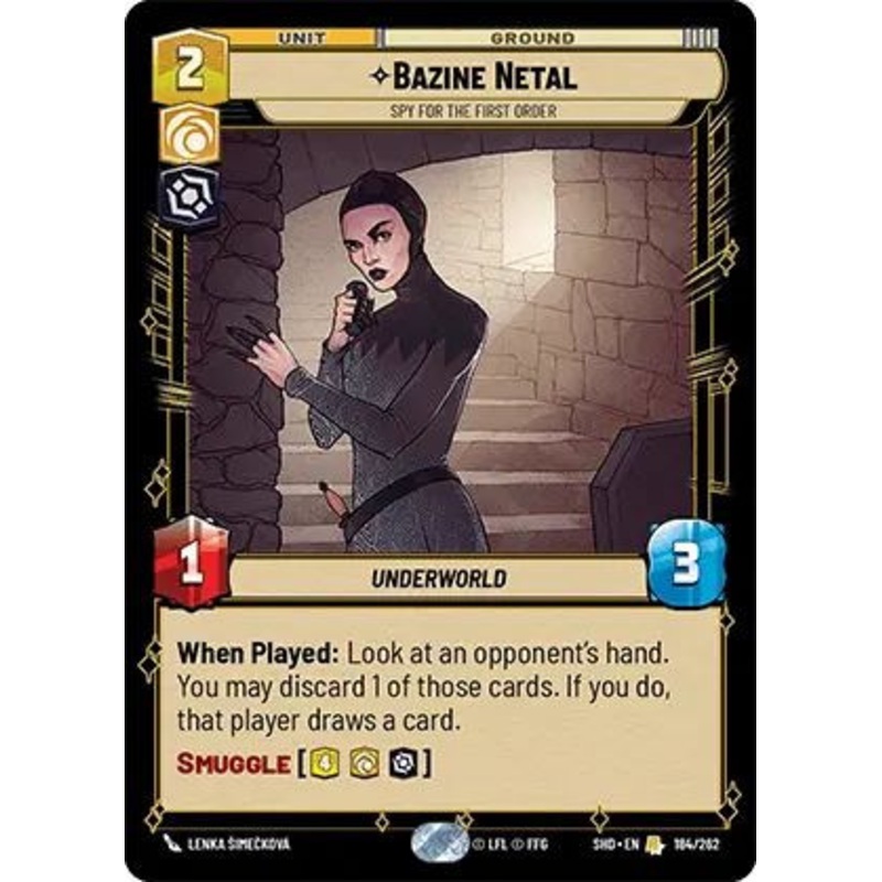 Bazine Netal, Spy for the First Order