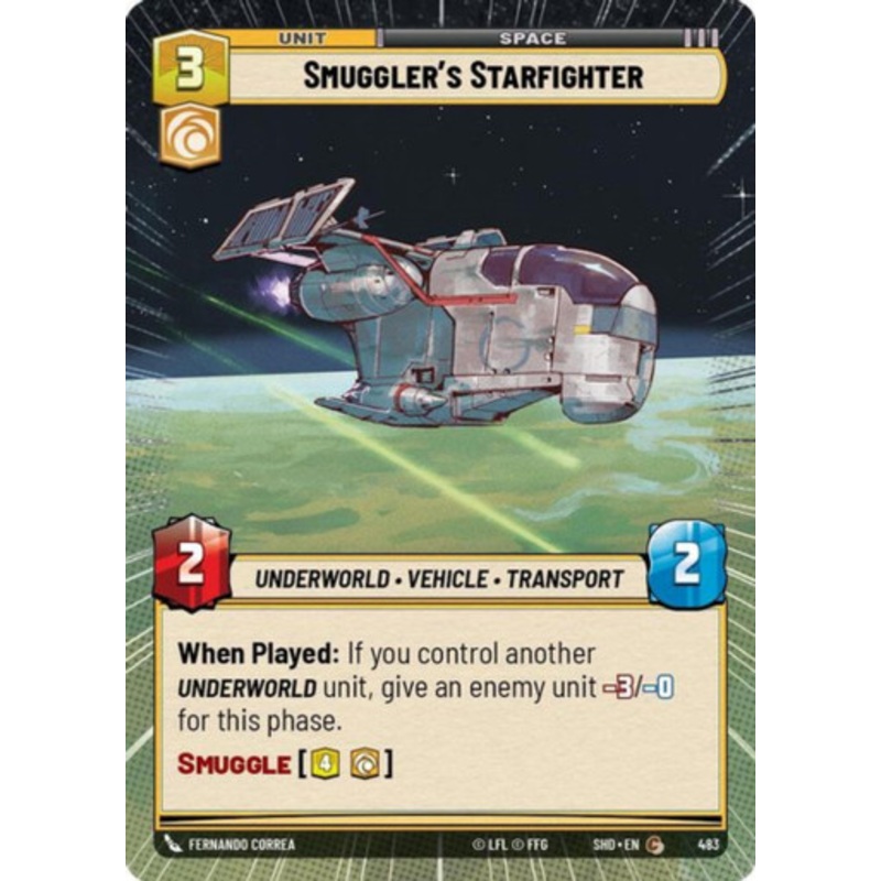 Smuggler's Starfighter (Hyperspace Foil)