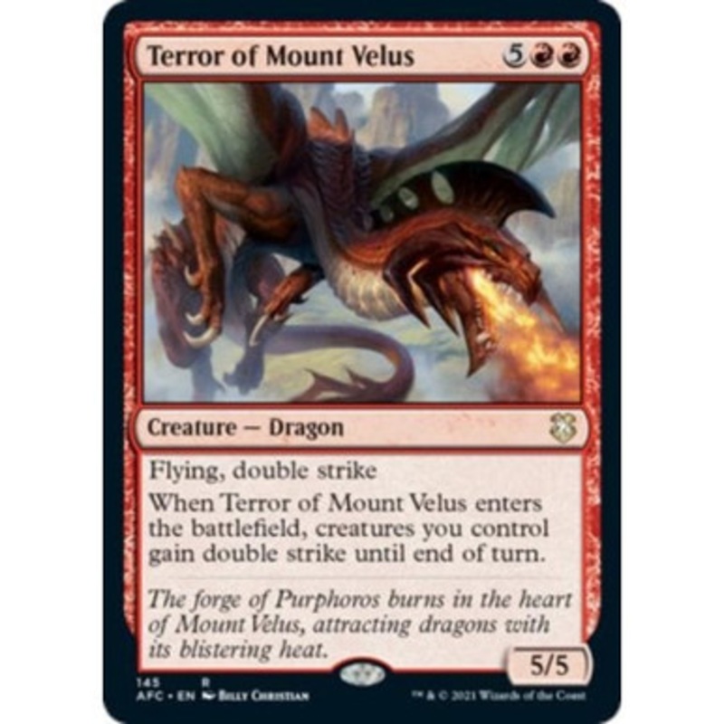 Terror of Mount Velus | Adventures in the Forgotten Realms Commander