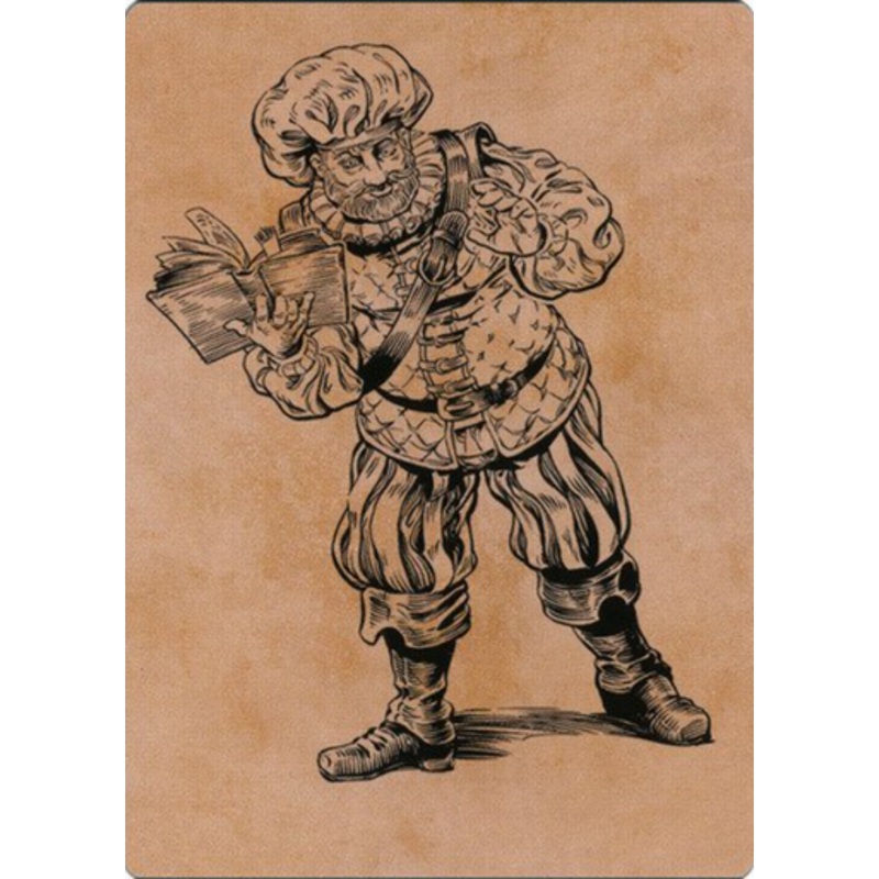 Volo, Itinerant Scholar Art Card (#48)