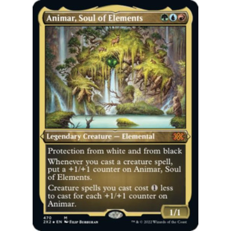 Animar, Soul of Elements (Etched Foil) | Double Masters 2022