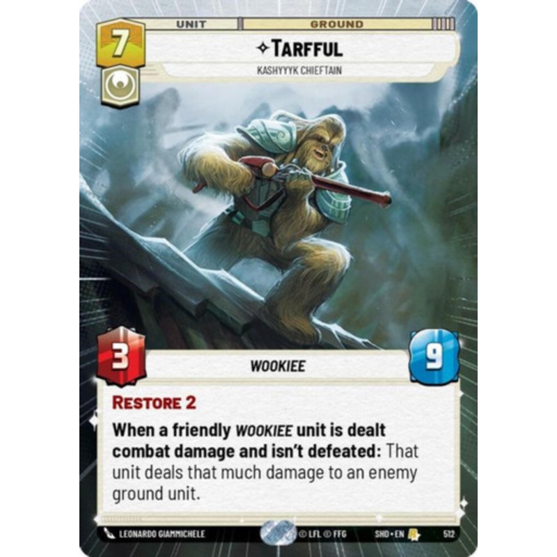 Tarfful, Kashyyyk Chieftain (Hyperspace Frame)