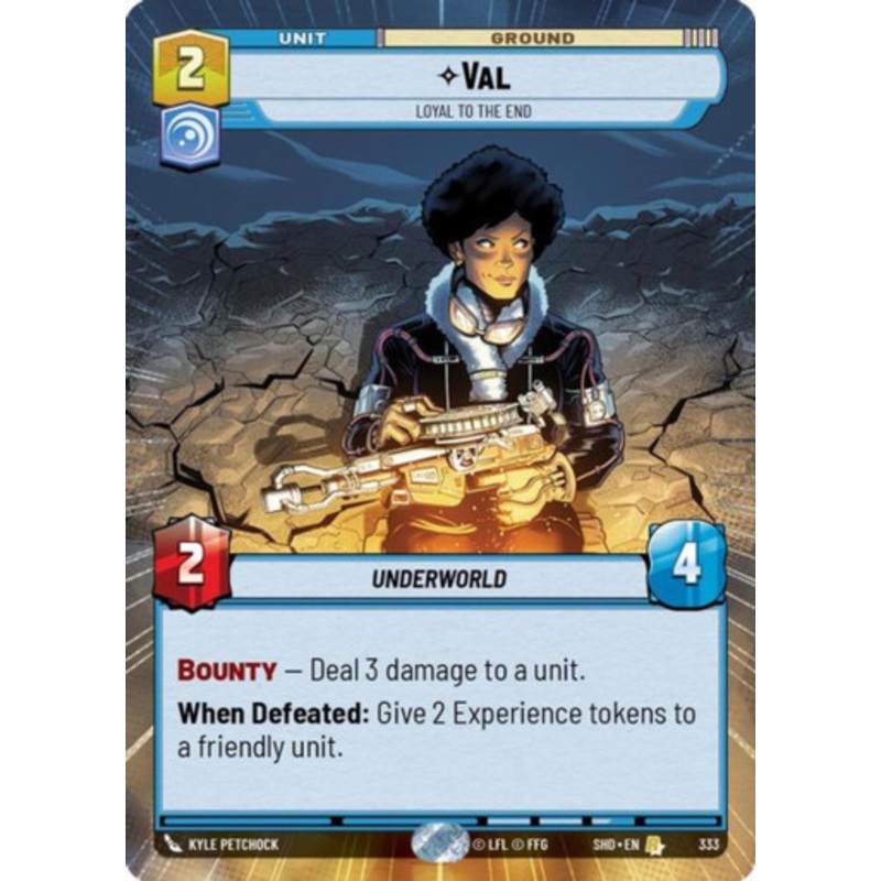 Val, Loyal to the End (Hyperspace Frame)
