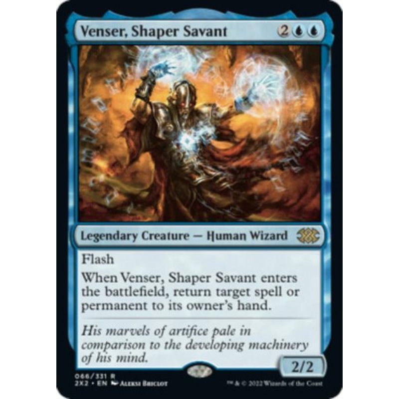 Venser, Shaper Savant | Double Masters 2022