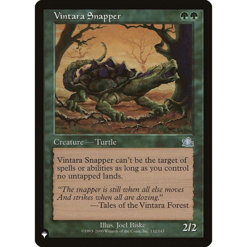Vintara Snapper (The List Reprint) | Prophecy