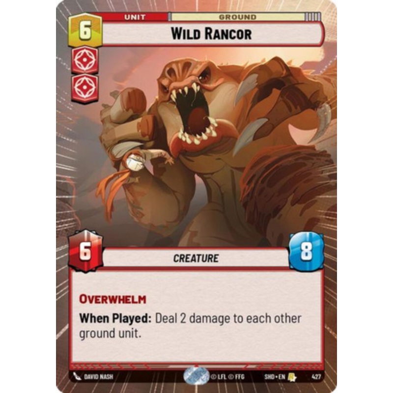 Wild Rancor (Hyperspace Frame)
