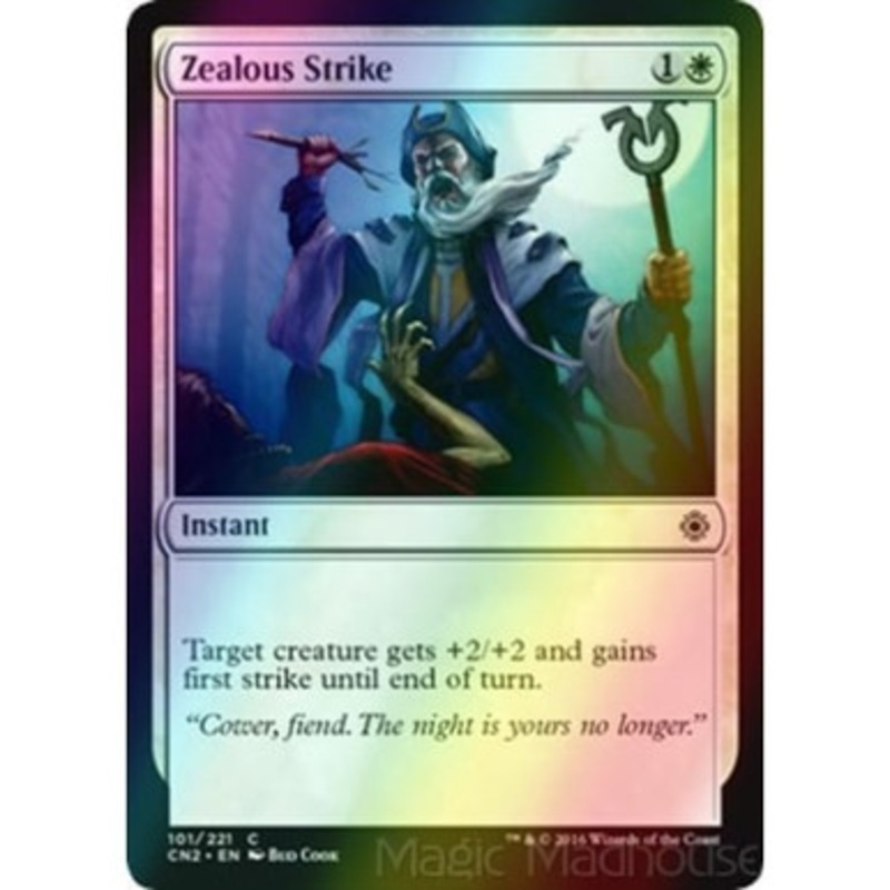 Zealous Strike (foil) | Conspiracy: Take the Crown