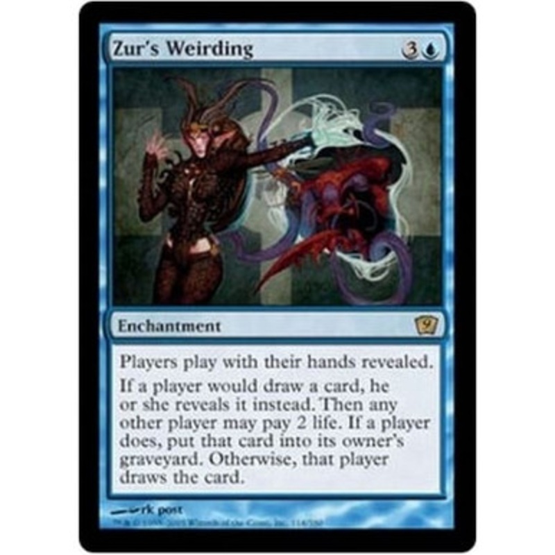 Zur's Weirding (foil) | 9th Edition
