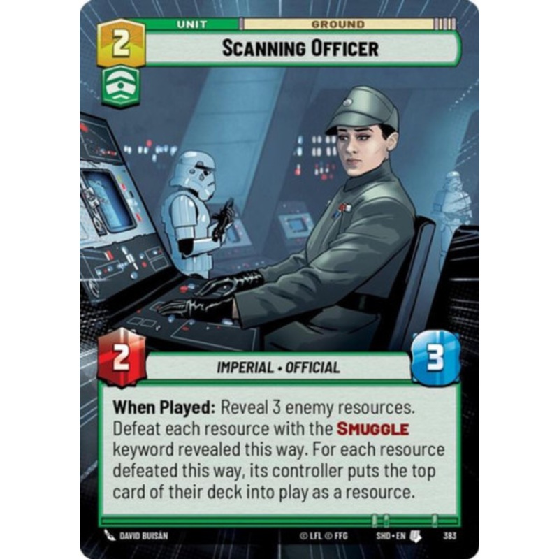 Scanning Officer (Hyperspace Frame)