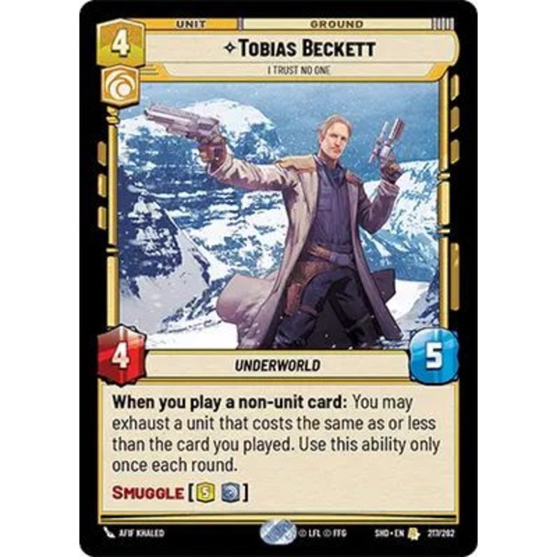 Tobias Beckett, I Trust No One (Foil)