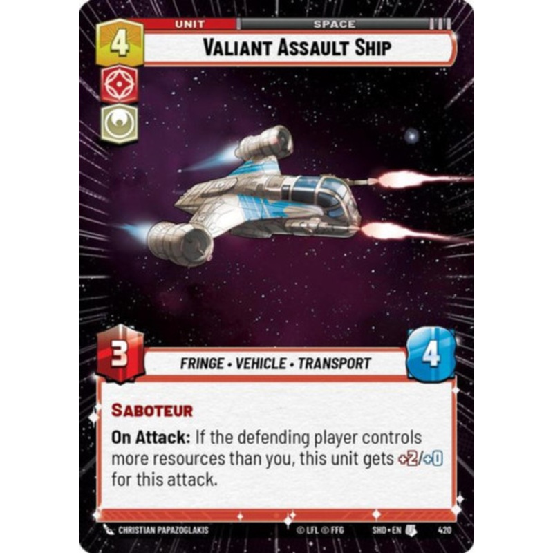 Valiant Assault Ship (Hyperspace Frame)