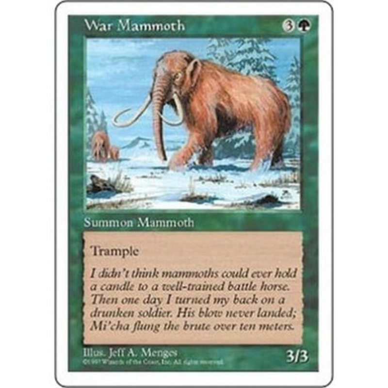 War Mammoth | 5th Edition