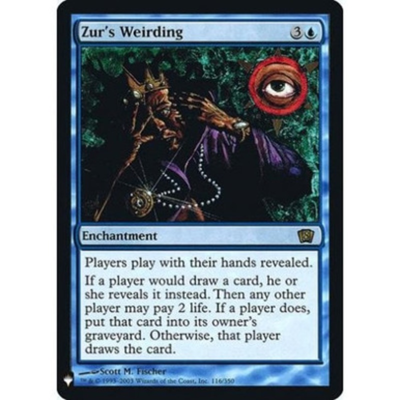 Zur's Weirding (foil) | Mystery Booster