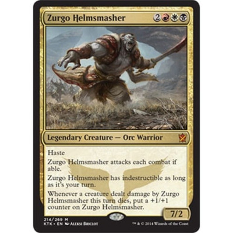Zurgo Helmsmasher (foil) | Khans of Tarkir