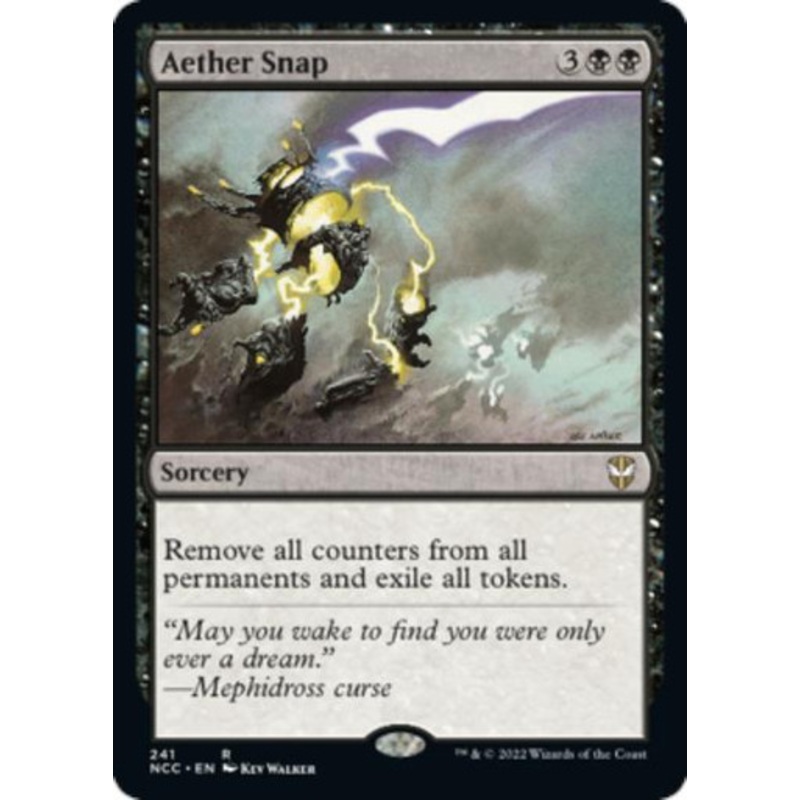 Aether Snap | Streets of New Capenna Commander
