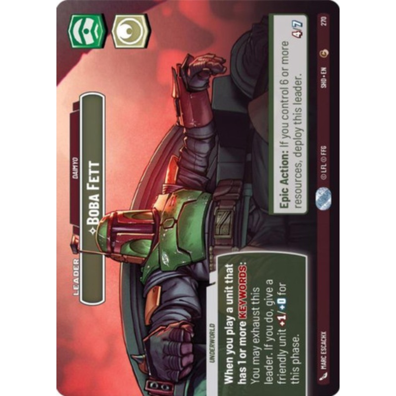 Boba Fett, Daimyo (Showcase Frame)