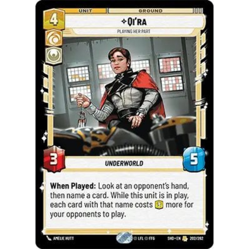 Qi'ra, Playing Her Part
