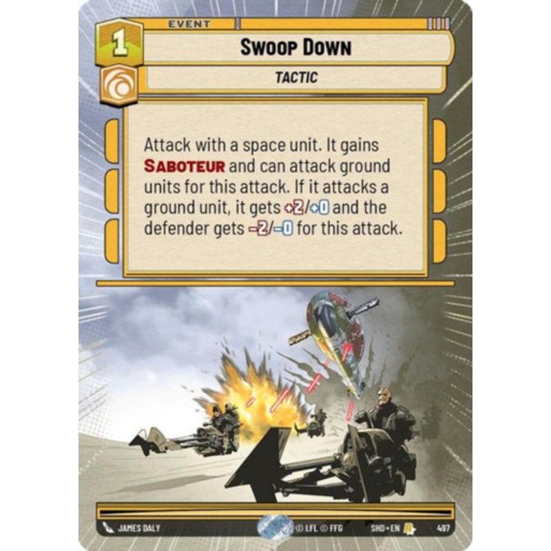 Swoop Down (Hyperspace Frame)