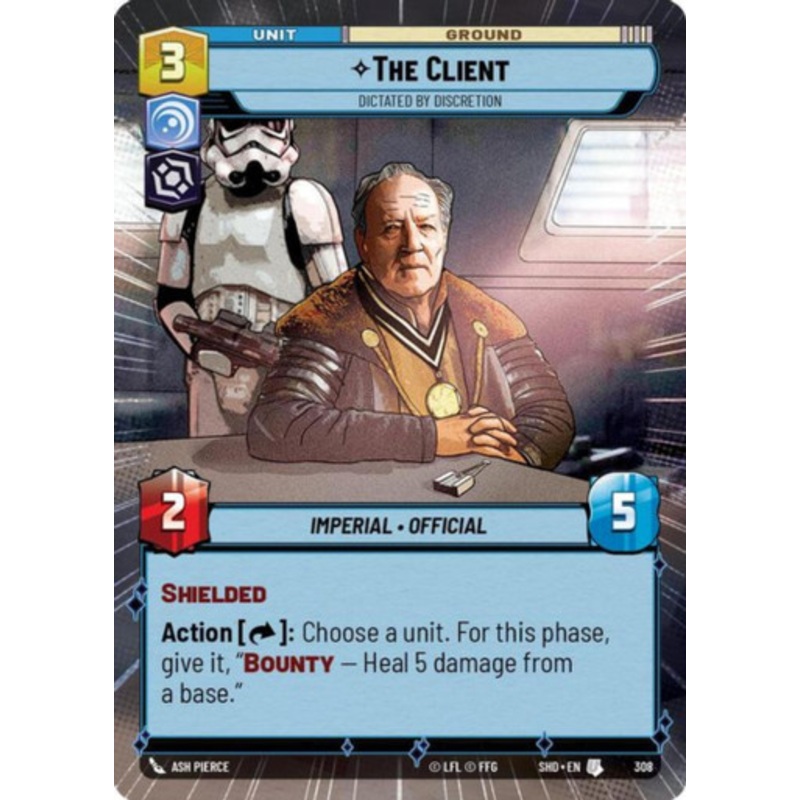 The Client, Dictated by Discretion (Hyperspace Frame)