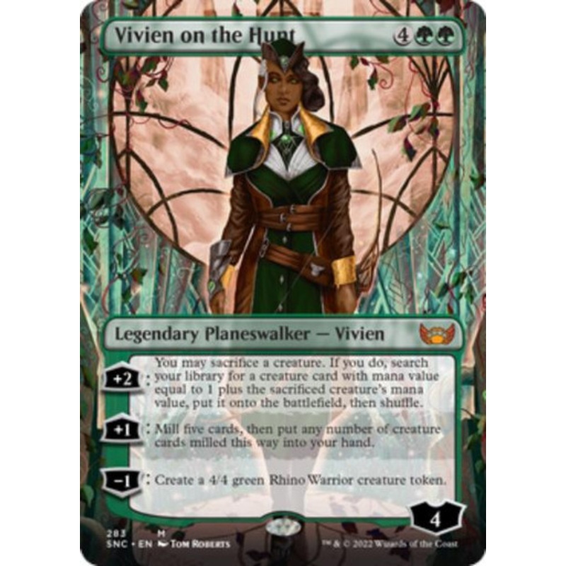 Vivien on the Hunt (Borderless Art)