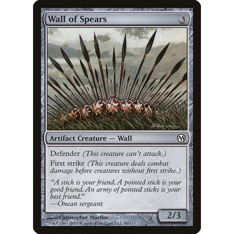 Wall of Spears | Duels of the Planeswalkers Decks