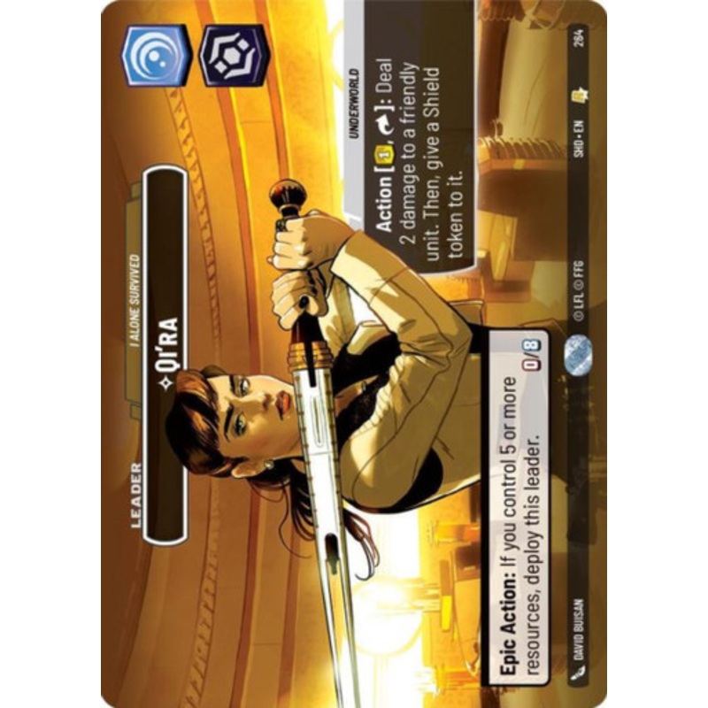 Qi'ra, I Alone Survived (Showcase Frame)