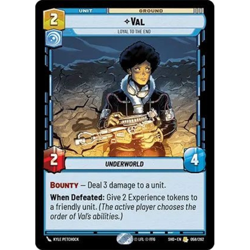 Val, Loyal to the End