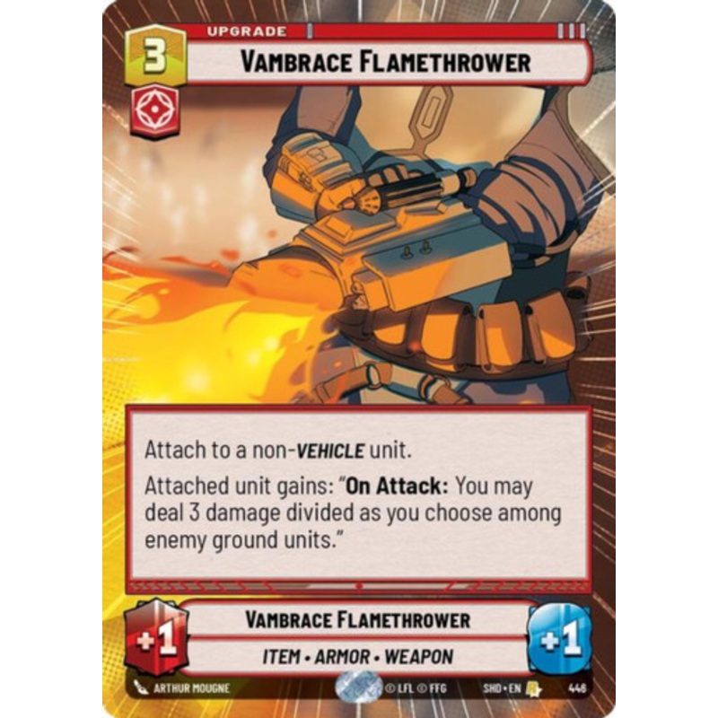Vambrace Flamethrower (Hyperspace Frame)