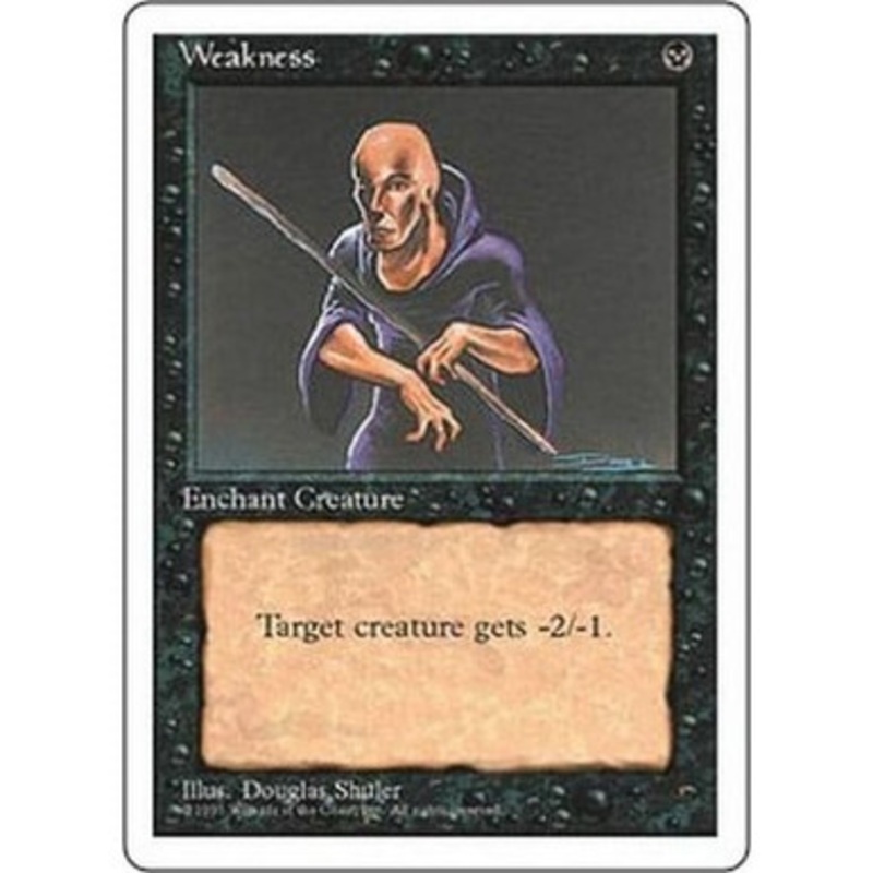 Weakness | 4th Edition