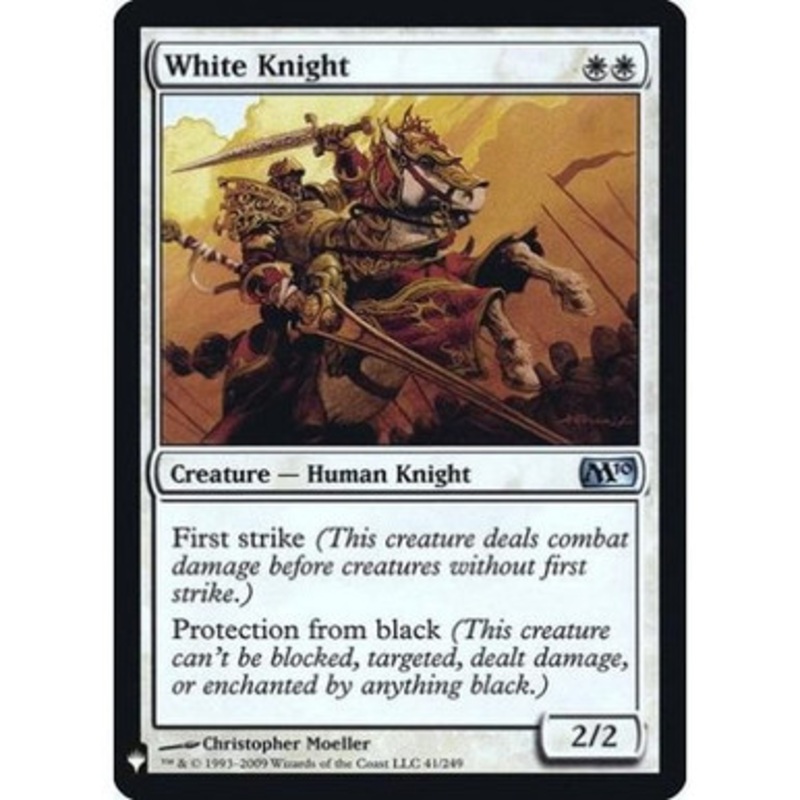 White Knight (foil) | Mystery Booster