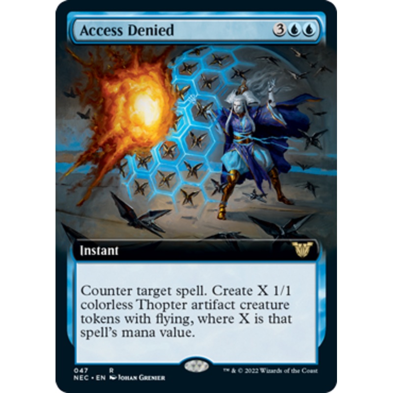 Access Denied (Extended Art) | Kamigawa: Neon Dynasty Commander