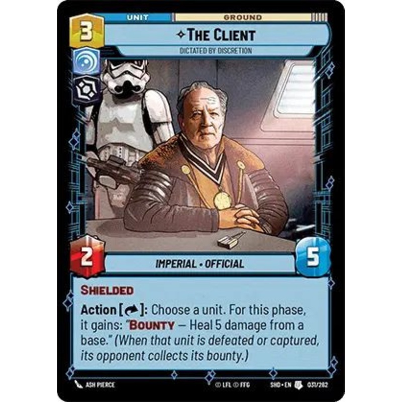 The Client, Dictated by Discretion